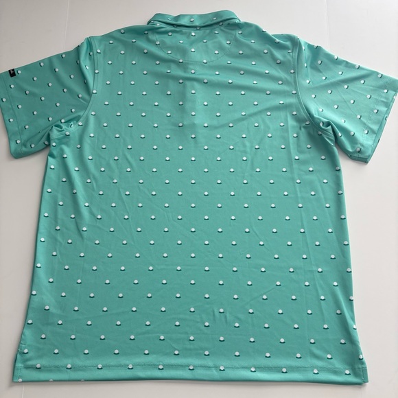 Men’s Bad Birdie Golf Aim Point Pique Tech Polo Shirt XXL MSRP $78 - Picture 2 of 6